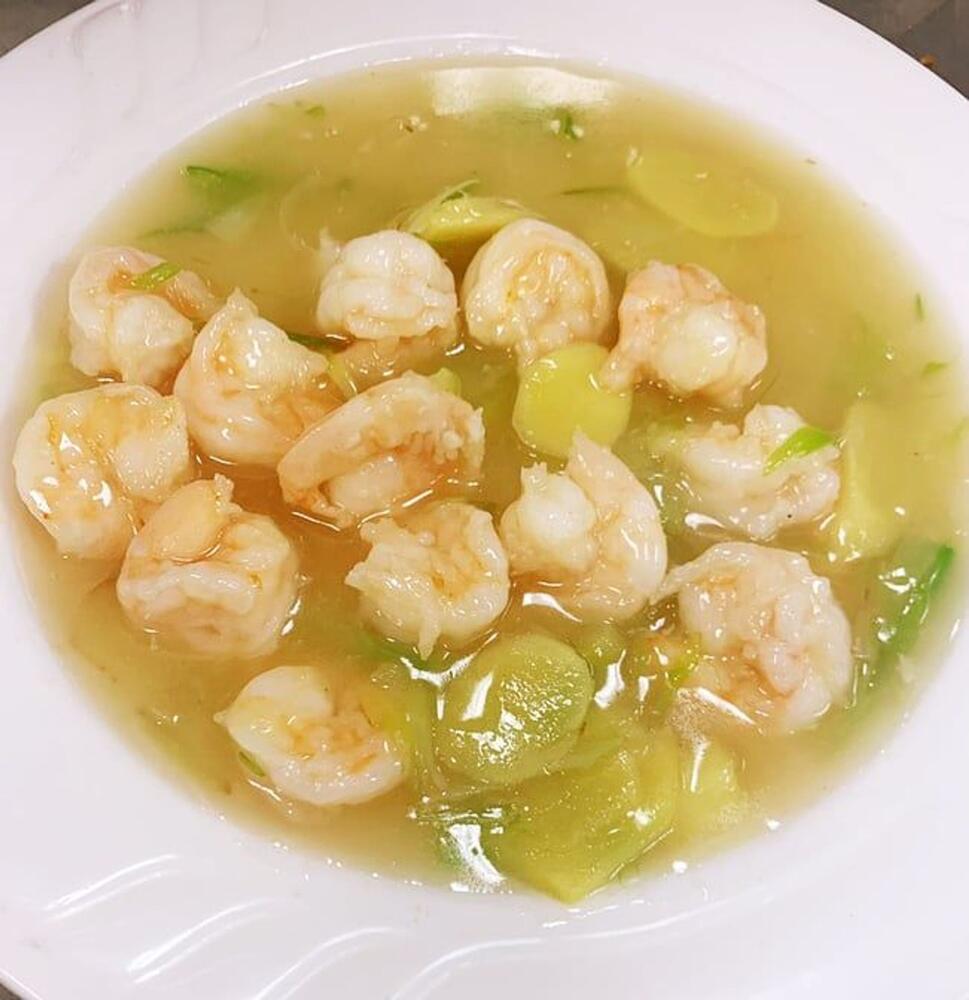 H8. Shrimp Ginger and Scallion