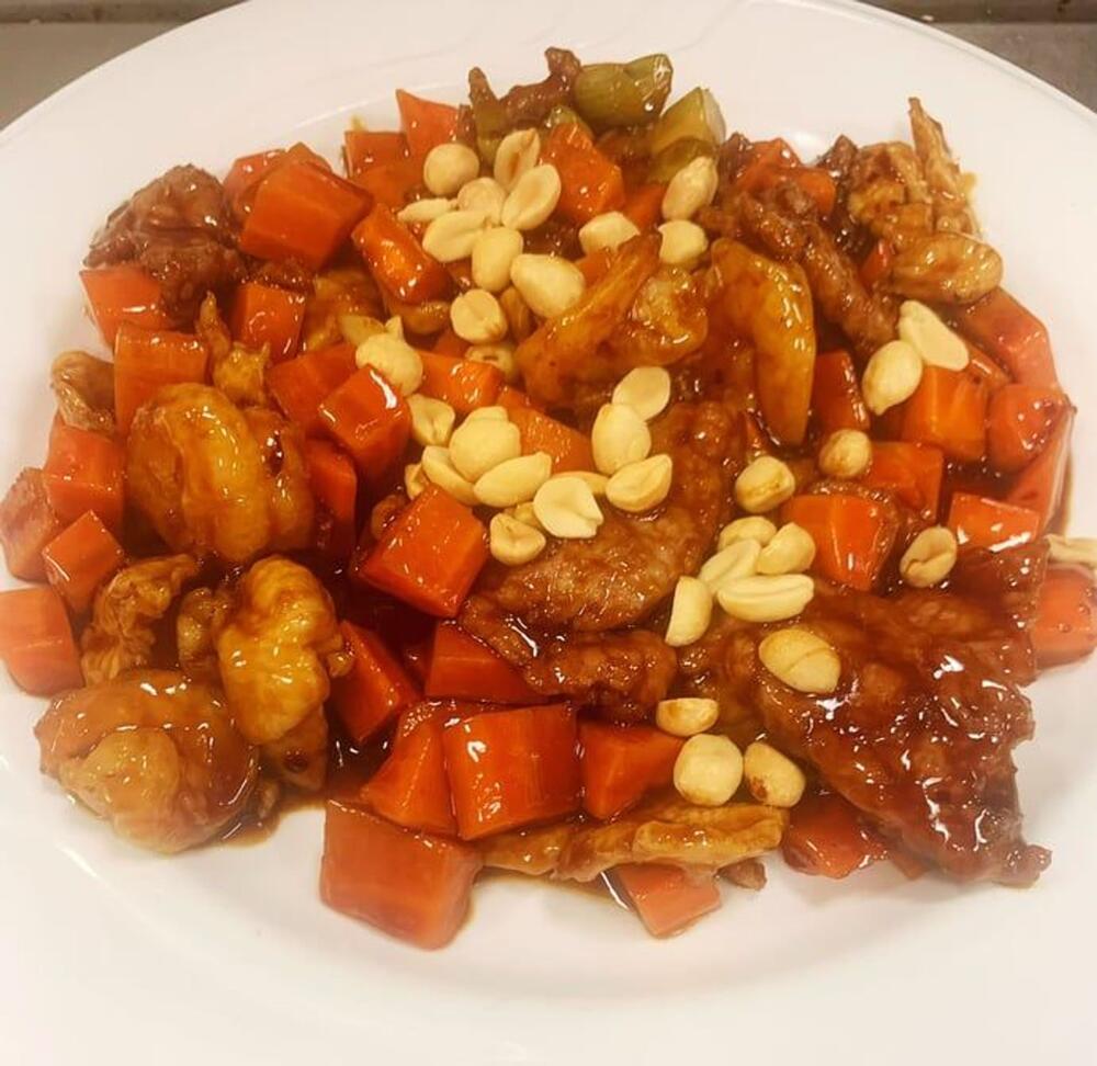 H9. Kung Pao Three Delight