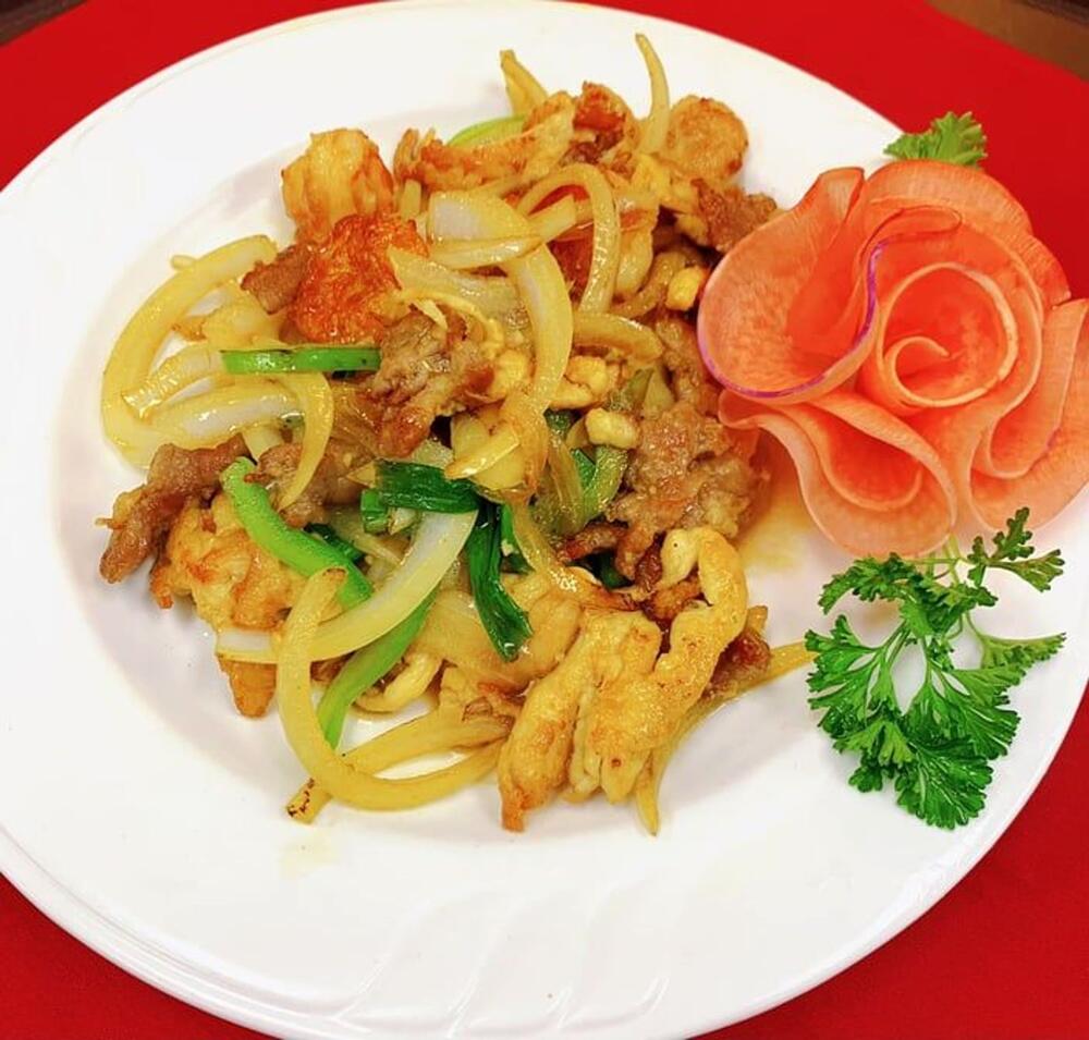 H11. Hibachi Three Delight