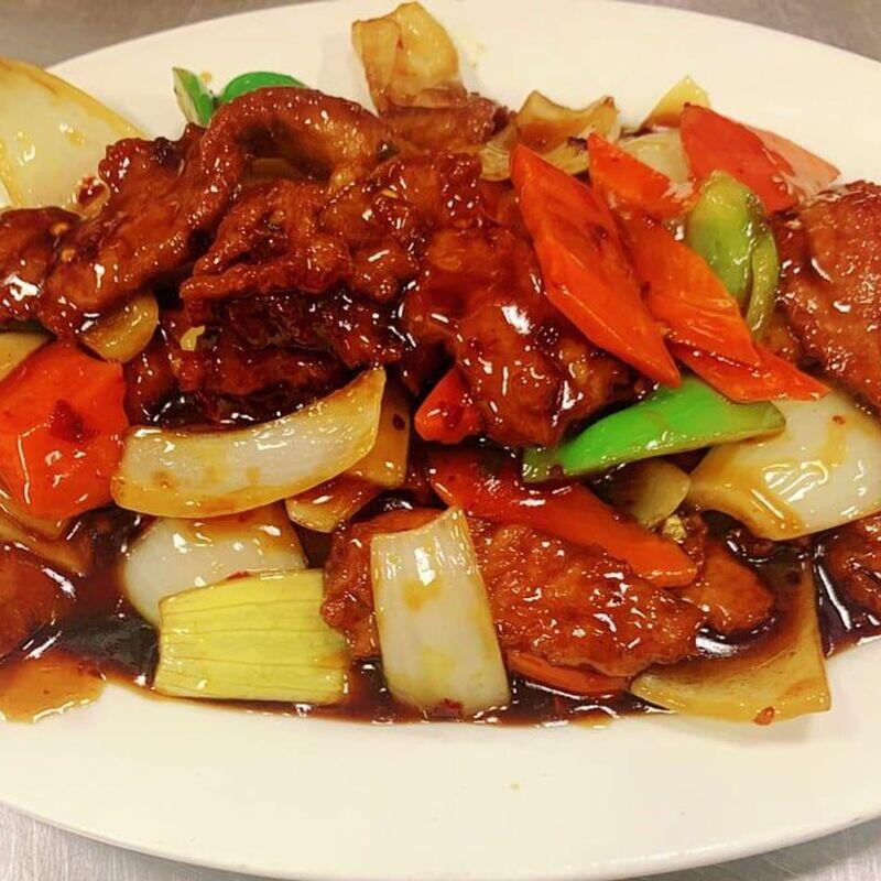 L23. Beef Garlic Sauce (L)