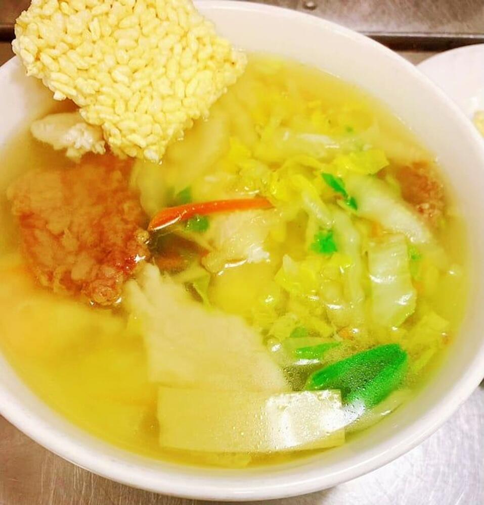 S7. Sizzling Rice Soup